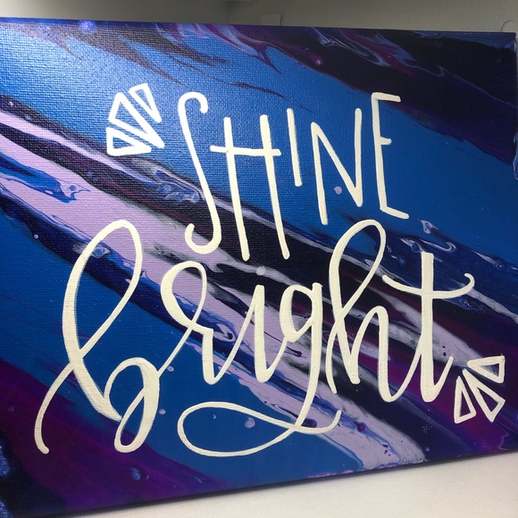 Shine Bright canvas - Picture 2 of 2